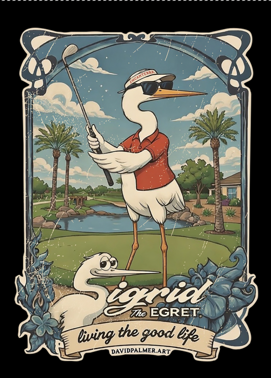 Vintage Sigrid on the 18th Women’s relaxed v-neck t-shirt